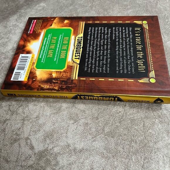 HARDCOVER Tombquest Book 4 The Stone Warriors - Picture 4 of 7